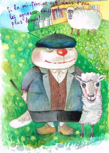 Pierre Paul van Oxana Zaika, Werk op papier te koop op Singulart