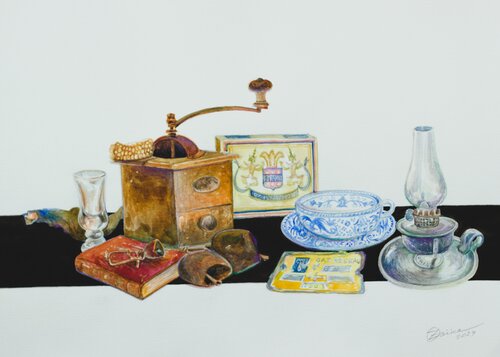 Vintage van Oxana Zaika, Werk op papier te koop op Singulart