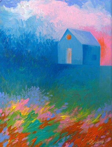 Paysage 2 van Oxana Zaika, Schilderij te koop op Singulart