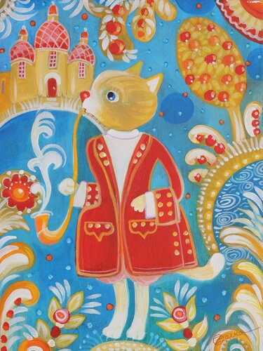 Calumet de la paix di Oxana Zaika, Pittura in vendita su Singulart