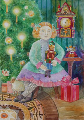 Casse-Noisette di Oxana Zaika, Pittura in vendita su Singulart
