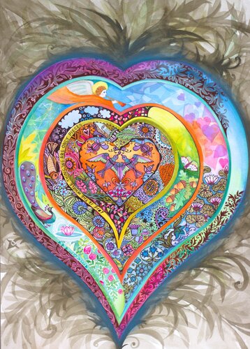Love di Oxana Zaika, Pittura in vendita su Singulart