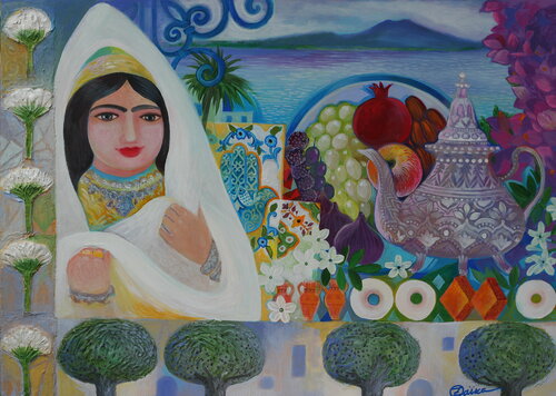 Tunisie di Oxana Zaika, Pittura in vendita su Singulart