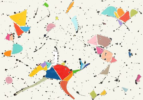 Constellation IV par Sharon Pierce McCullough, Peinture en vente sur Singulart