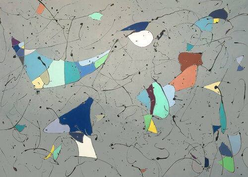Constellation XI par Sharon Pierce McCullough, Peinture en vente sur Singulart