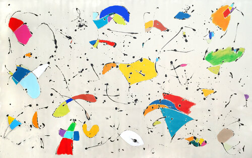 Constellation I by Sharon Pierce McCullough, Painting for Sale on Singulart