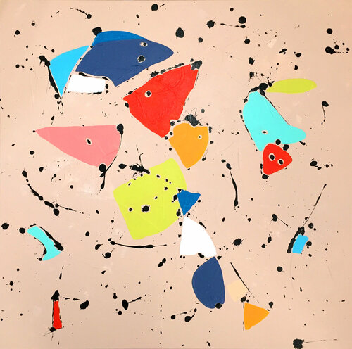 Constellation Rose par Sharon Pierce McCullough, Peinture en vente sur Singulart