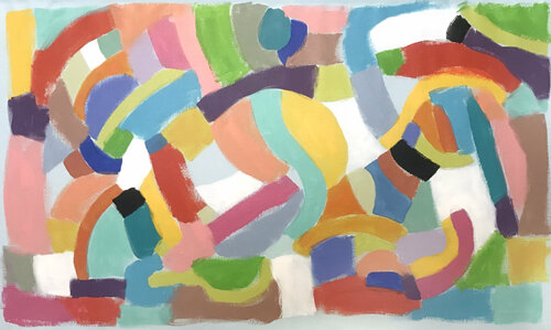 Color Study di Sharon Pierce McCullough, Pittura in vendita su Singulart