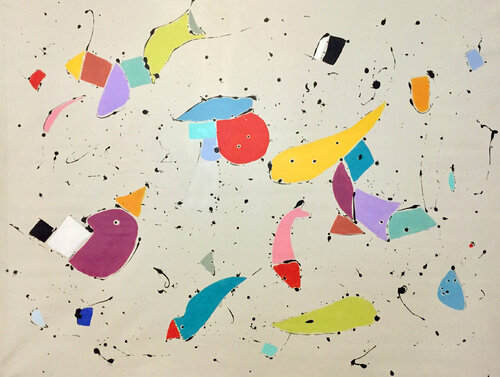 Constellation VIII par Sharon Pierce McCullough, Peinture en vente sur Singulart