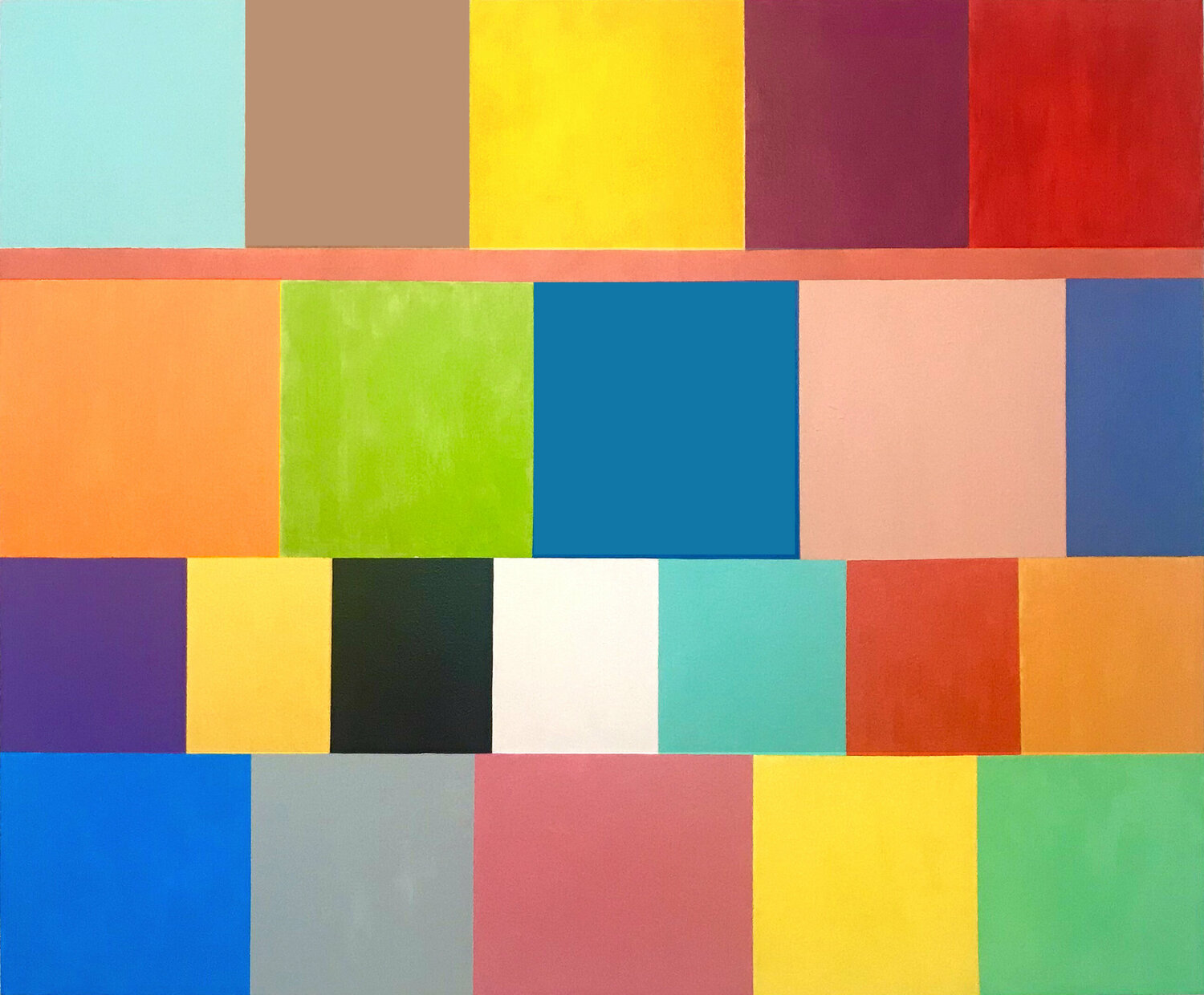 Colorist II Sharon Pierce McCullough Original painting for sale