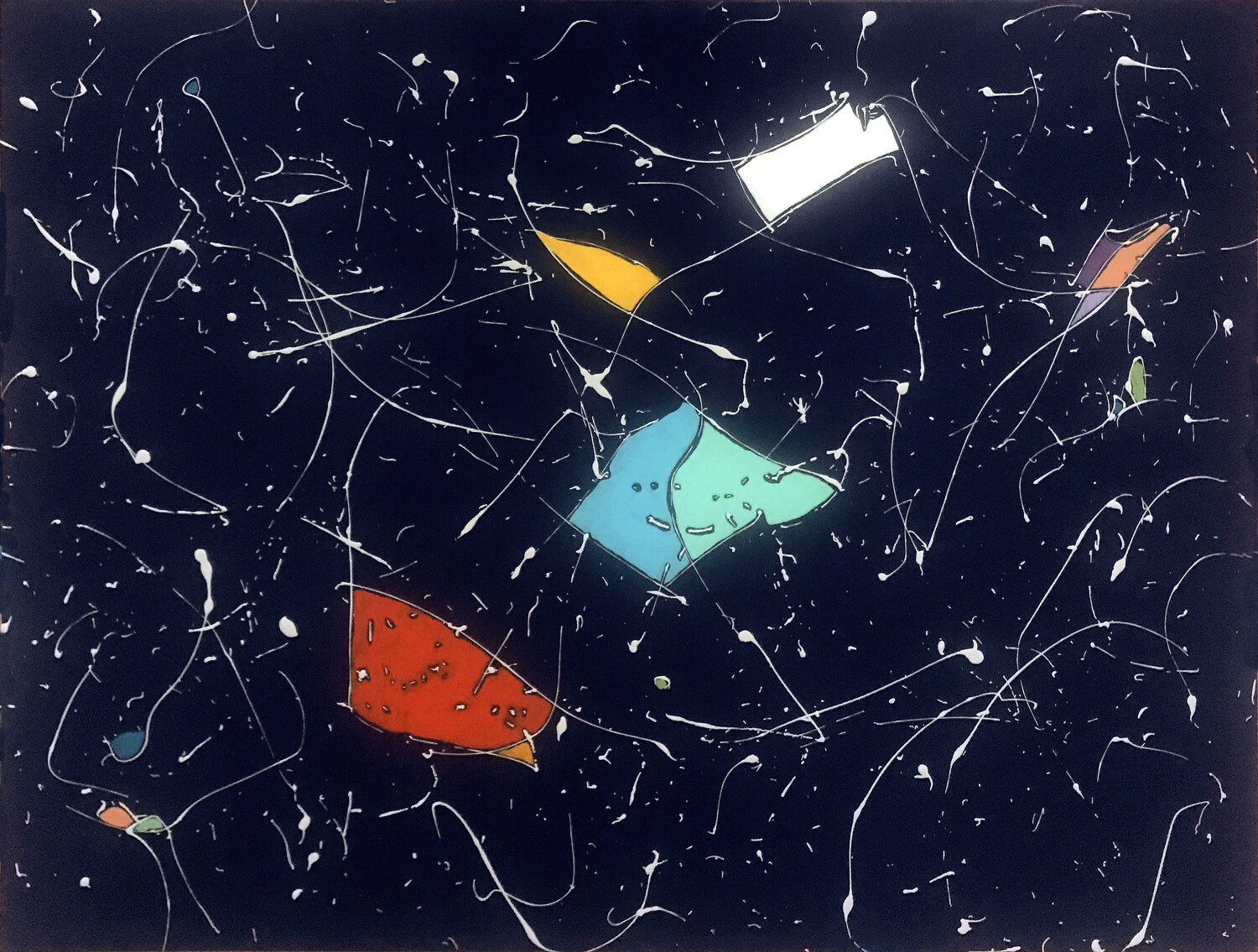Constellation XII Sharon Pierce McCullough Original painting for sale