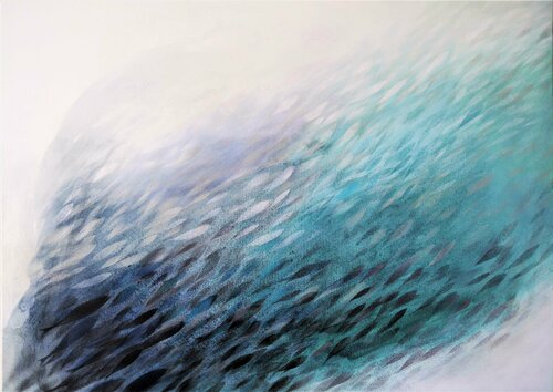 Fish nº106 van Malgorzata Krakowiak, Schilderij te koop op Singulart