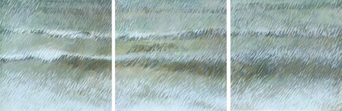 Fish nº119 / extra large painting van Malgorzata Krakowiak, Schilderij te koop op Singulart