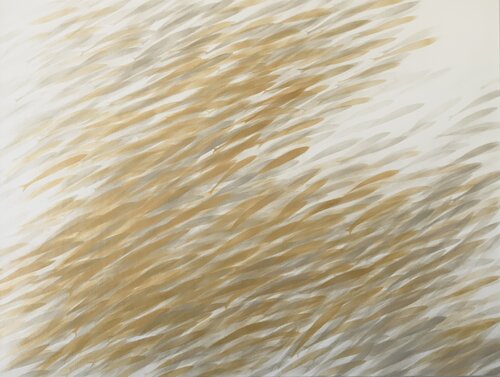 Fish nº157 / Golden series van Malgorzata Krakowiak, Schilderij te koop op Singulart
