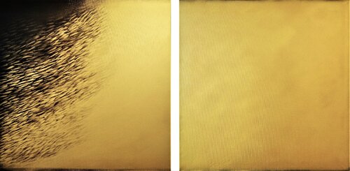 Fish nº 85 / golden series Malgorzata Krakowiak