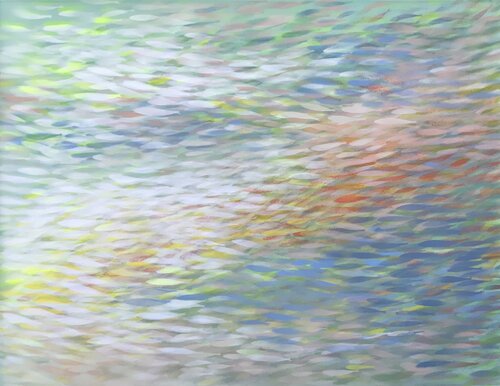 Fish nº174 von Malgorzata Krakowiak, Malerei kaufen auf Singulart
