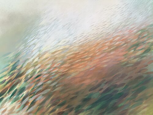 Fish nº94 B by Malgorzata Krakowiak, Painting for Sale on Singulart