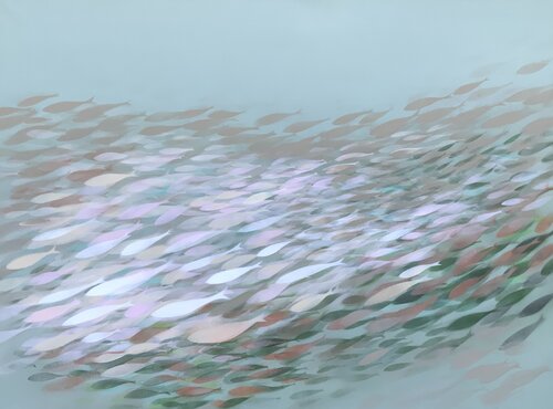 Fish nº188 by Malgorzata Krakowiak, Painting for Sale on Singulart