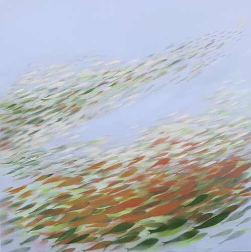 Fish nº191 von Malgorzata Krakowiak, Malerei kaufen auf Singulart