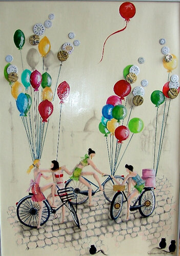 " Take Time " par Frédérique Lombard Morel, Œuvre sur papier en vente sur Singulart