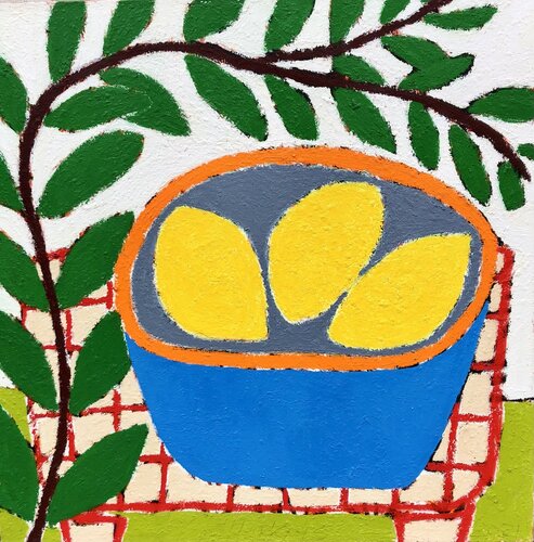 Thé Lemon bowl by Gordon HOPKINS, Painting for Sale on Singulart