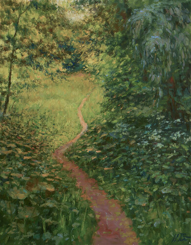 The Sunny Path by Nikolay Dmitriev, Painting for Sale on Singulart