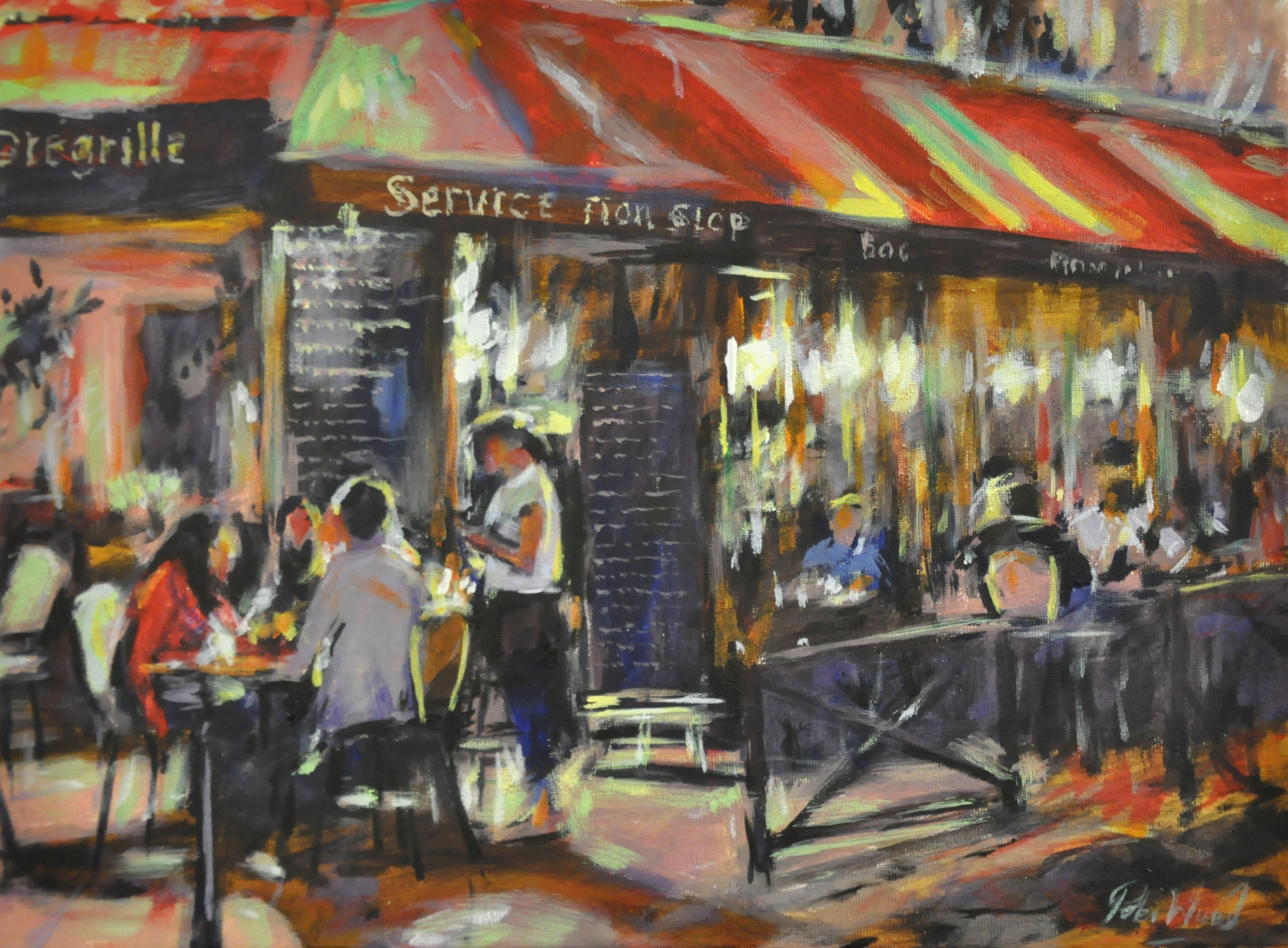 2022 2 acrylic demo 4 cafe 16 x 12