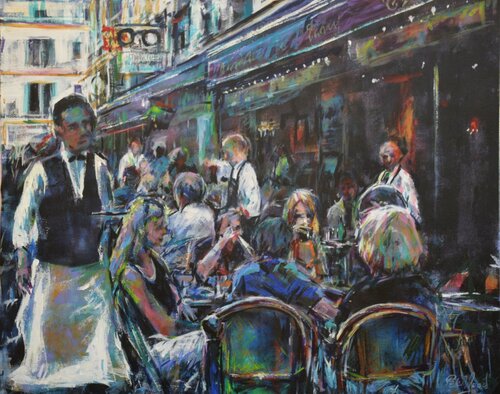 Secrets 26 - 2021 - Times to come di Peter Wood, Pittura in vendita su Singulart
