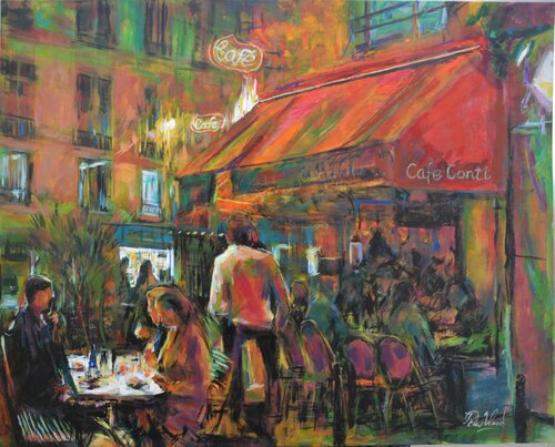 Secrets 12 2022 "Affected by problems so far away" by Peter Wood, Painting for Sale on Singulart
