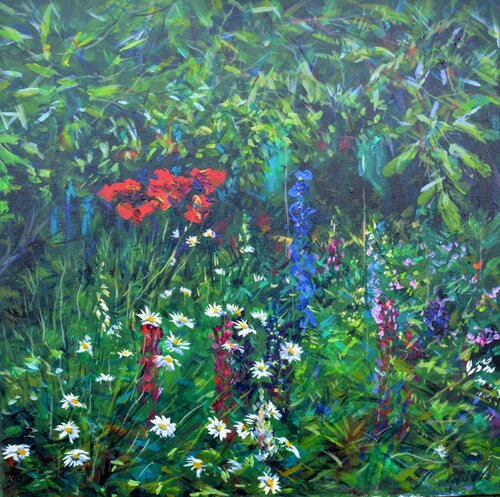 Summer blossom von Peter Wood, Malerei kaufen auf Singulart