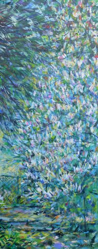 Magnolia spray van Peter Wood, Schilderij te koop op Singulart