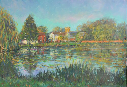 Wootton pond in Autmn. N. Lincs Peter Wood
