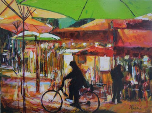 Secrets 19 - En Pied - 2023 di Peter Wood, Pittura in vendita su Singulart