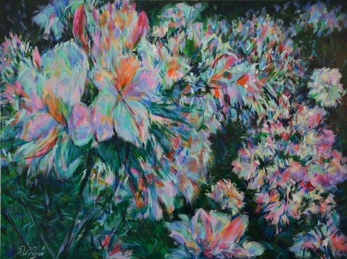 Rhododendrons 6 von Peter Wood, Malerei kaufen auf Singulart