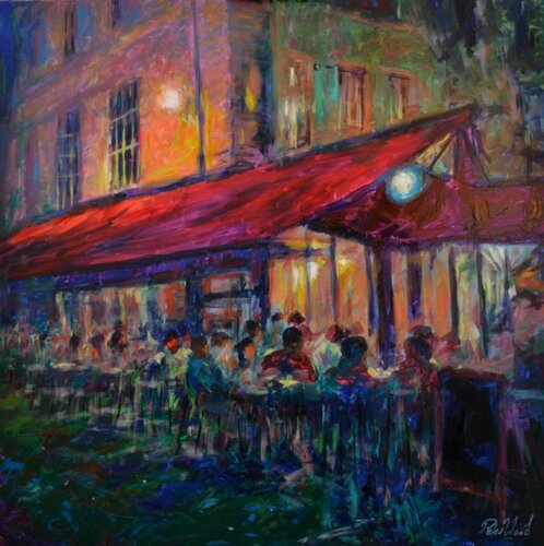 Secrets 16 - 2020 - Comfortable ambience van Peter Wood, Schilderij te koop op Singulart