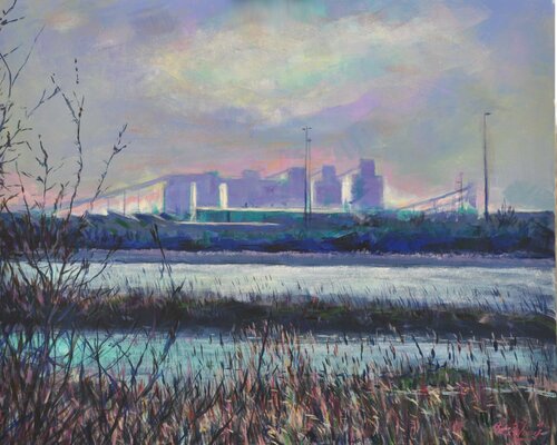 Industry in nature von Peter Wood, Malerei kaufen auf Singulart