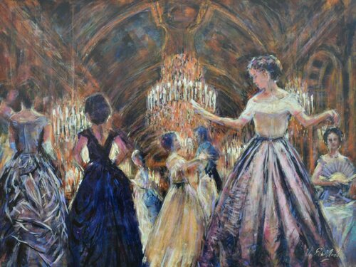 Secrets 30 - 2020 - The Fans von Peter Wood, Malerei kaufen auf Singulart