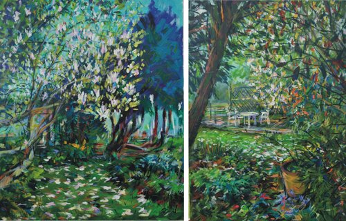 Spring time in Bonby Gardens Peter Wood