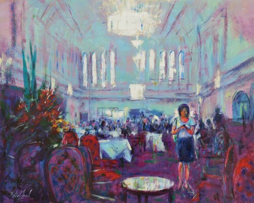 " Where are you? " by Peter Wood, Painting for Sale on Singulart