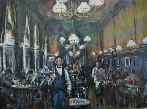 Secrets 6. 2020 / 21 - A different pace von Peter Wood, Malerei kaufen auf Singulart