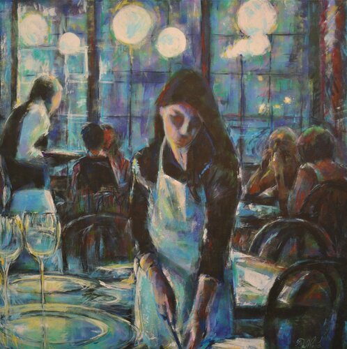 Secrets 13 - 2020 / 21 A little cake di Peter Wood, Pittura in vendita su Singulart