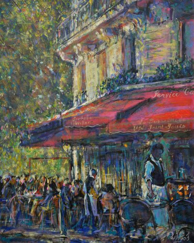 Secrets 18 - 2020 / 21 - Summer shade di Peter Wood, Pittura in vendita su Singulart