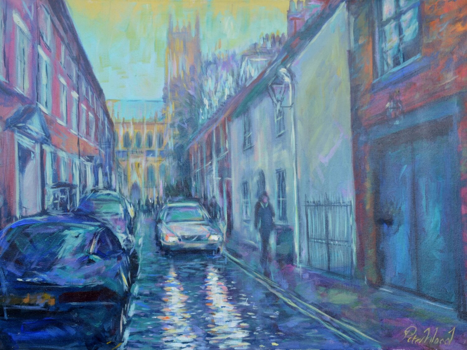 Beverley minster after rain. Peter Wood