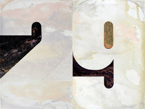Célébrer une année bissextile (Deux/Neuf) de Cliff Kearns, Pintura a la venta en Singulart