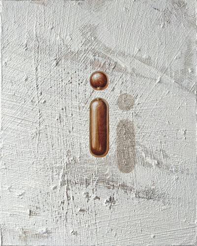 BRONZE 'i' on BUFF #274 di Cliff Kearns, Pittura in vendita su Singulart