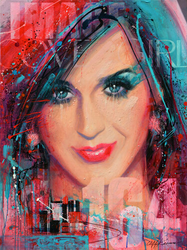Image #164 - Katy & Covergirl de Cliff Kearns, Pintura a la venta en Singulart