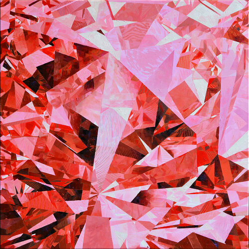 Diamant Rose by Cliff Kearns, Painting for Sale on Singulart