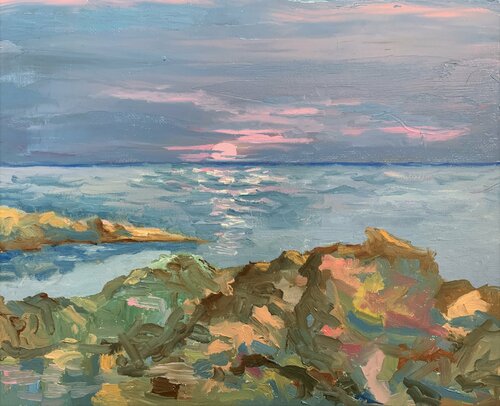 Sunset. Landscape. Vita Schagen