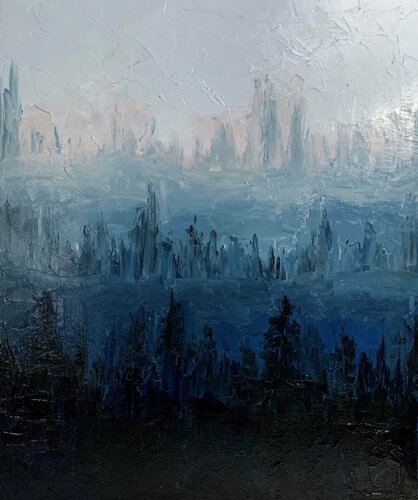 Abstract landscape. di Vita Schagen, Pittura in vendita su Singulart