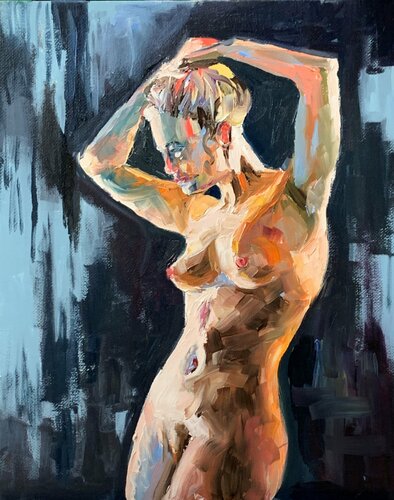 Woman figure. von Vita Schagen, Malerei kaufen auf Singulart